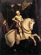 Franz Pforr St George and the Dragon oil on canvas